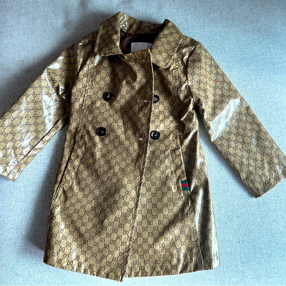 GUCCI toddler trench coat